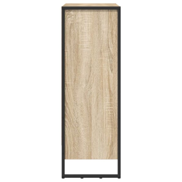 vidaXL Knižnica Sonoma 80 x 30 x 86,5 cm Kompozitné drevo – Obrázok 6