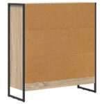 vidaXL Knižnica Sonoma 80 x 30 x 86,5 cm Kompozitné drevo – Obrázok 7