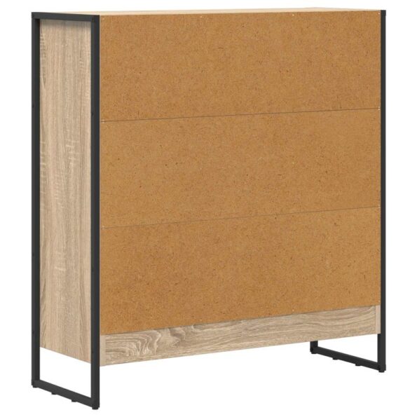 vidaXL Knižnica Sonoma 80 x 30 x 86,5 cm Kompozitné drevo – Obrázok 7