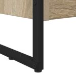 vidaXL Knižnica Sonoma 80 x 30 x 86,5 cm Kompozitné drevo – Obrázok 9