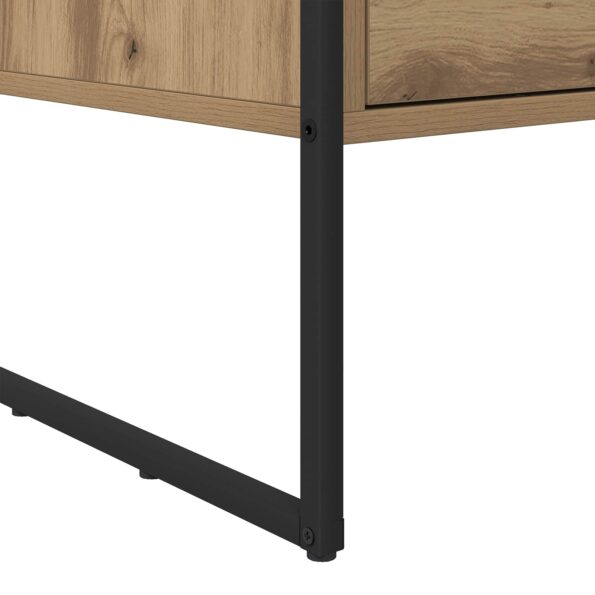 vidaXL Konferenčný stolík Remeselnícky dub 100 x 46 x 40 cm – Obrázok 10