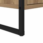 vidaXL Kúpeľňová skriňa s úložiskom Remeselnícky dub 90 x 30 x 60 cm – Obrázok 11