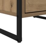 vidaXL Servírovacia skriňa Remeselnícky dub 42 x 36 x 75.5 cm – Obrázok 10