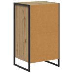 vidaXL Servírovacia skriňa Remeselnícky dub 42 x 36 x 75.5 cm – Obrázok 8
