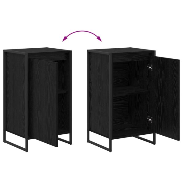 vidaXL Servírovacia skriňa Čierny dub 43 x 36 x 75,5 cm – Obrázok 11