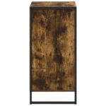 vidaXL Servírovacia skriňa Dymová dub 43 x 36 x 75,5 cm – Obrázok 7