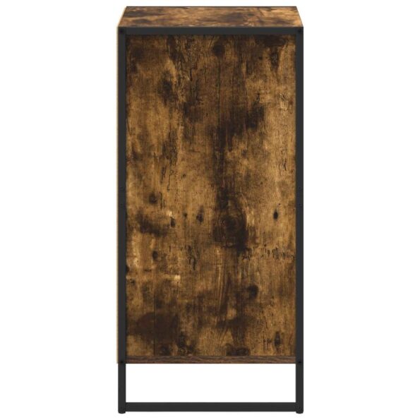 vidaXL Servírovacia skriňa Dymová dub 43 x 36 x 75,5 cm – Obrázok 7