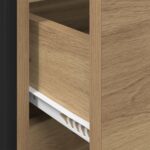 vidaXL Servírovacia skriňa Remeselnícky dub 79 x 36 x 75.5 cm – Obrázok 11