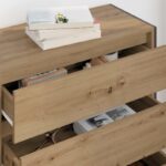 vidaXL Servírovacia skriňa Remeselnícky dub 79 x 36 x 75.5 cm – Obrázok 4