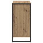vidaXL Servírovacia skriňa Remeselnícky dub 79 x 36 x 75.5 cm – Obrázok 7