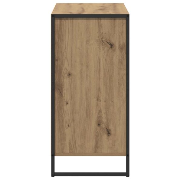 vidaXL Servírovacia skriňa Remeselnícky dub 79 x 36 x 75.5 cm – Obrázok 7