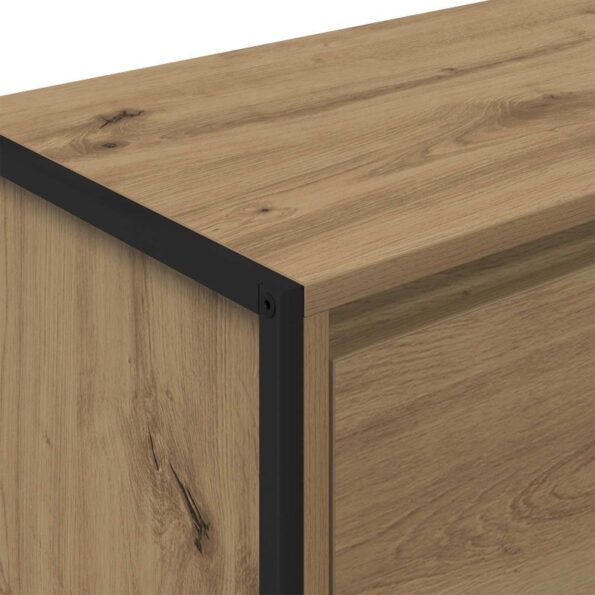 vidaXL Servírovacia skriňa Remeselnícky dub 79 x 36 x 75.5 cm – Obrázok 9