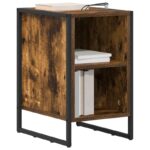 vidaXL Nočný stolík 2 pcs Dymový dub 39.5 x 30 x 50 cm – Obrázok 3