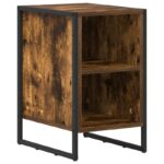 vidaXL Nočný stolík 2 pcs Dymový dub 39.5 x 30 x 50 cm – Obrázok 5