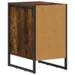 vidaXL Nočný stolík 2 pcs Dymový dub 39.5 x 30 x 50 cm – Obrázok 8