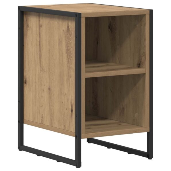 vidaXL Nočný stolík Remeselnícky dub 39.5 x 30 x 50 cm – Obrázok 2