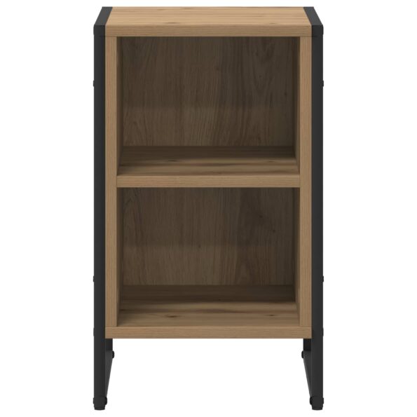 vidaXL Nočný stolík Remeselnícky dub 39.5 x 30 x 50 cm – Obrázok 5