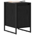 vidaXL Nočný stolík 2 pcs Čierny dub 39,5 x 30 x 50 cm – Obrázok 3