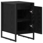 vidaXL Nočný stolík 2 pcs Čierny dub 39,5 x 30 x 50 cm – Obrázok 6