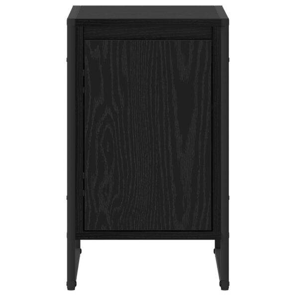 vidaXL Nočný stolík 2 pcs Čierny dub 39,5 x 30 x 50 cm – Obrázok 7