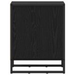 vidaXL Nočný stolík 2 pcs Čierny dub 39,5 x 30 x 50 cm – Obrázok 8