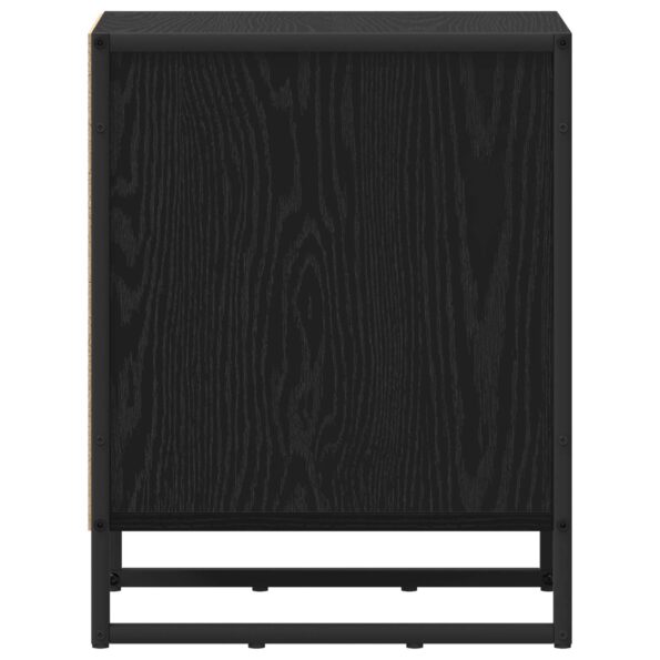 vidaXL Nočný stolík 2 pcs Čierny dub 39,5 x 30 x 50 cm – Obrázok 8