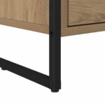 vidaXL Nočný stolík 2 pcs Remeselnícky dub 39,5 x 30 x 50 cm – Obrázok 11