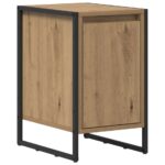 vidaXL Nočný stolík 2 pcs Remeselnícky dub 39,5 x 30 x 50 cm – Obrázok 5