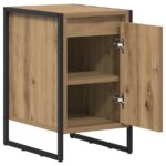 vidaXL Nočný stolík 2 pcs Remeselnícky dub 39,5 x 30 x 50 cm – Obrázok 6