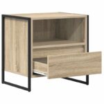 vidaXL Nočný stolík Sonoma 50 x 39,5 x 50 cm Kompozitné drevo – Obrázok 10