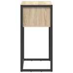 vidaXL Koncový stôl Sonoma 100 x 36 x 75 cm Kompozitné drevo – Obrázok 7