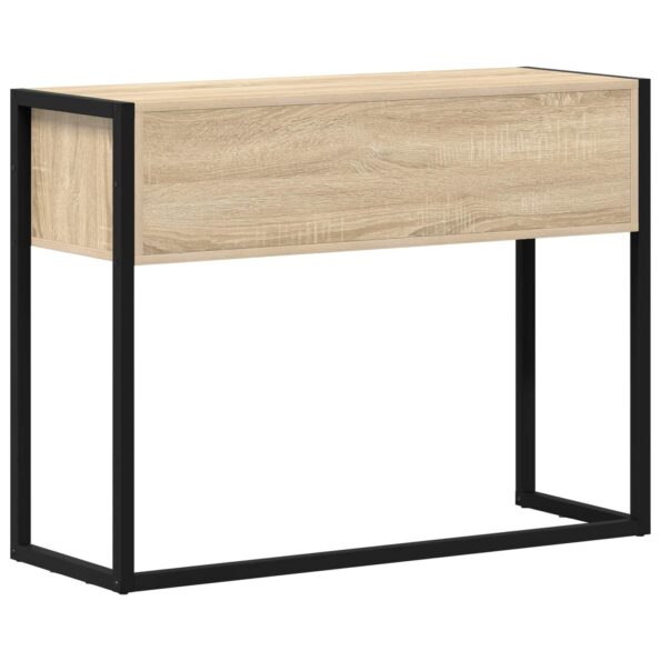 vidaXL Koncový stôl Sonoma 100 x 36 x 75 cm Kompozitné drevo – Obrázok 8