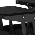 vidaXL Konferenčný stolík Čierny dub 55 x 54,5 x 45 cm – Obrázok 12
