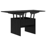 vidaXL Konferenčný stolík Čierny dub 55 x 54,5 x 45 cm – Obrázok 2