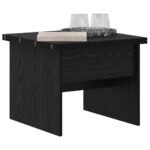 vidaXL Konferenčný stolík Čierny dub 55 x 54,5 x 45 cm – Obrázok 3