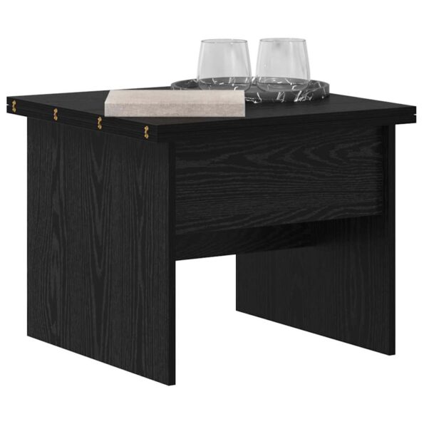 vidaXL Konferenčný stolík Čierny dub 55 x 54,5 x 45 cm – Obrázok 3