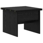 vidaXL Konferenčný stolík Čierny dub 55 x 54,5 x 45 cm – Obrázok 6