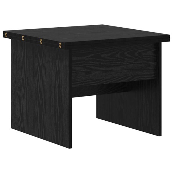 vidaXL Konferenčný stolík Čierny dub 55 x 54,5 x 45 cm – Obrázok 6