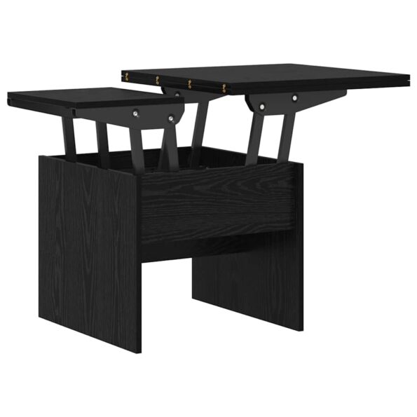 vidaXL Konferenčný stolík Čierny dub 55 x 54,5 x 45 cm – Obrázok 7