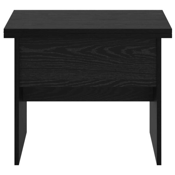 vidaXL Konferenčný stolík Čierny dub 55 x 54,5 x 45 cm – Obrázok 8
