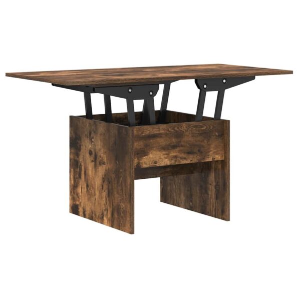 vidaXL Konferenčný stolík Dymová dub 55 x 54,5 x 45 cm – Obrázok 2
