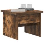 vidaXL Konferenčný stolík Dymová dub 55 x 54,5 x 45 cm – Obrázok 3