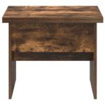 vidaXL Konferenčný stolík Dymová dub 55 x 54,5 x 45 cm – Obrázok 8