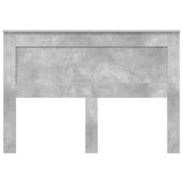 vidaXL Zadné čelo Betónová šedá 160 cm Kompozitné drevo – Obrázok 4