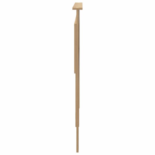 vidaXL Zadné čelo Remeselný dub 160 cm Kompozitné drevo – Obrázok 5