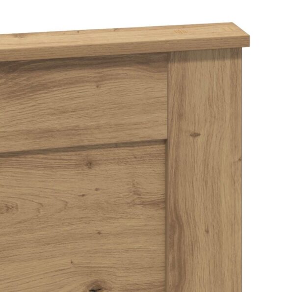 vidaXL Zadné čelo Remeselný dub 160 cm Kompozitné drevo – Obrázok 7
