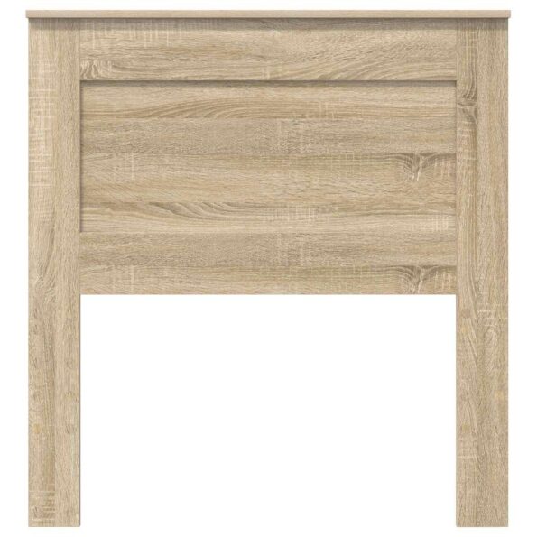 vidaXL Zadné čelo s čelnou doskou Sonoma dub 90 cm Kompozitné drevo – Obrázok 4