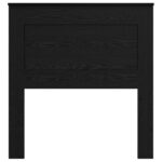 vidaXL Zadné čelo s čelnou doskou Čierny dub 80 cm Kompozitné drevo – Obrázok 4