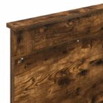 vidaXL Zadné čelo s čelnou doskou Dymová dub 80 cm Kompozitné drevo – Obrázok 8