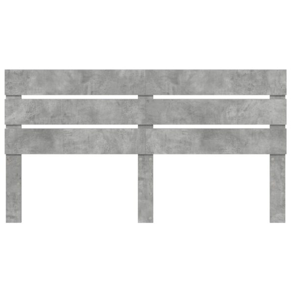 vidaXL Zadné čelo Betónová šedá 180 cm Kompozitné drevo – Obrázok 4